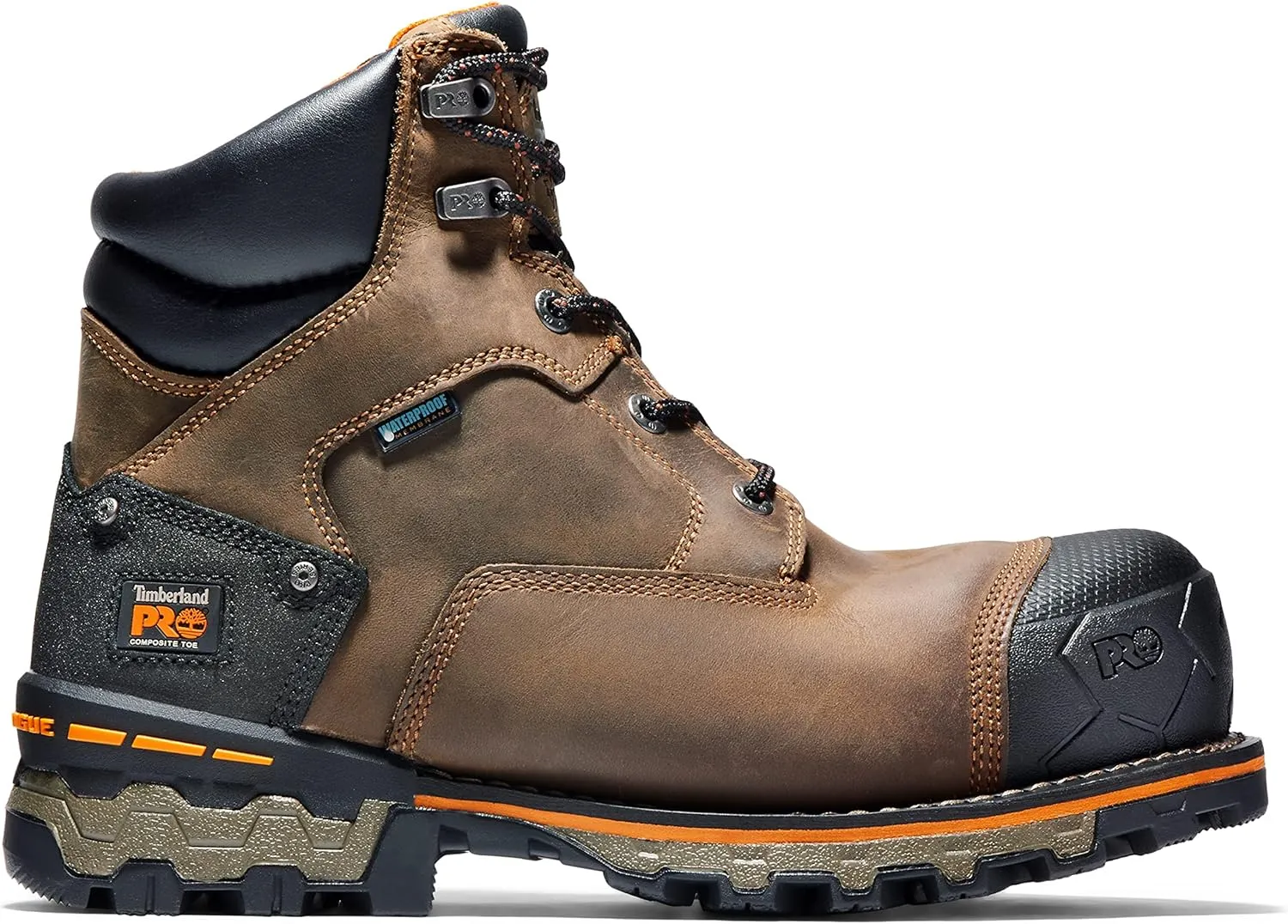 Timberland PRO Men's 6 Inch Boondock Comp Toe WP Ins Industrial Work Boot