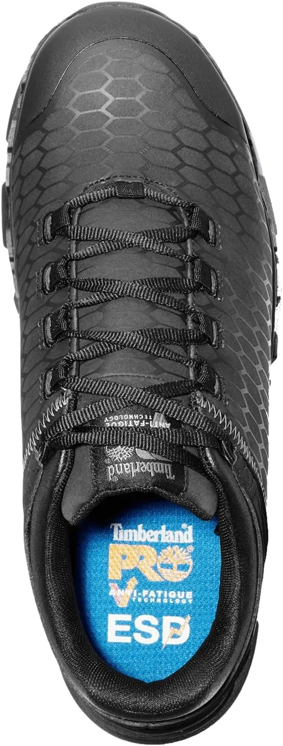 Timberland PRO Men's Powertrain Sport Alloy Safety Toe Static Dissipative Industrial Athletic Work Shoe Boot