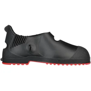 TINGLEY - 45811.XL Tingley Workbrutes G2 - PVC Overshoe - 5.5" Ht. - Black Upper - Red Sole - Cleated Outsole