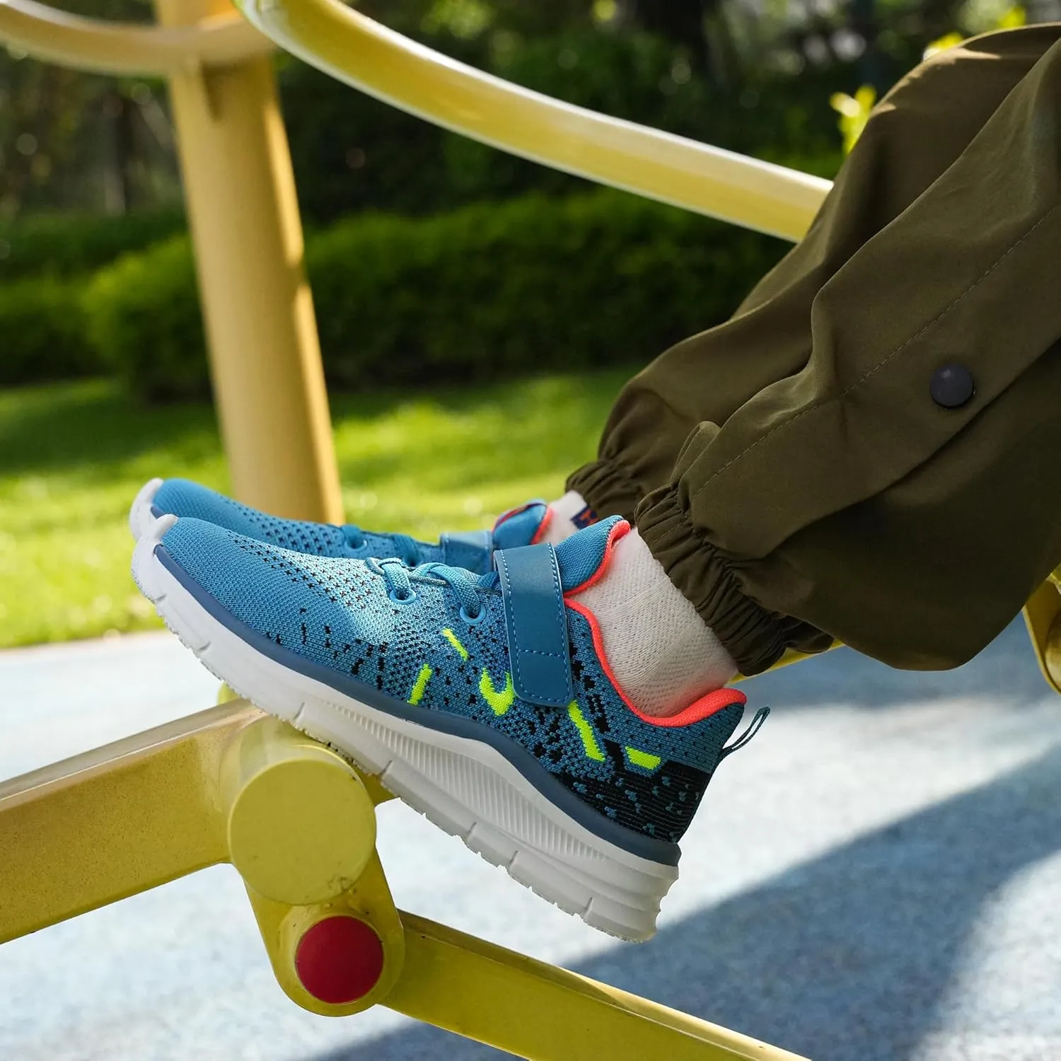 Tobfis Boys Girls Kids Arch Support Strap Athletic Running Tennis School Shoes Breathable Walking Sneakers Better for Flat Feet (Toddler/Little/Big Kid)
