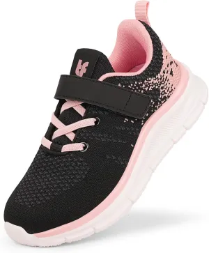 Tobfis Boys Girls Kids Arch Support Strap Running Athletic Tennis Shoes Breathable School Walking Sneakers Better for Flat Feet (Toddler/Little/Big Kid)
