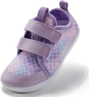 Toddlers and Little Kids Water Shoes, Wide Toe Box, Barefoot Feel, Non-Slip, Quick-Dry,Breathable for Kids