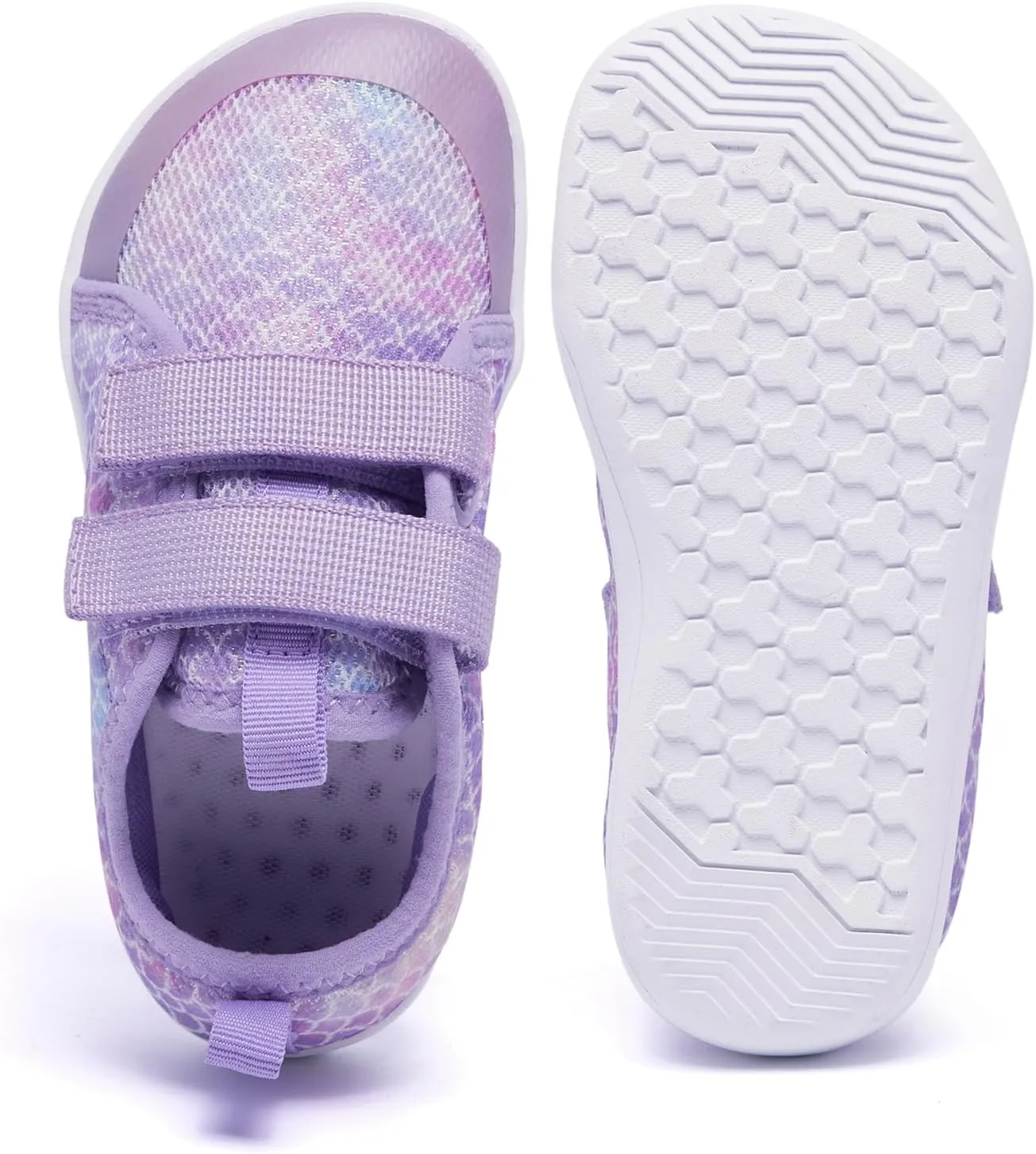 Toddlers and Little Kids Water Shoes, Wide Toe Box, Barefoot Feel, Non-Slip, Quick-Dry,Breathable for Kids