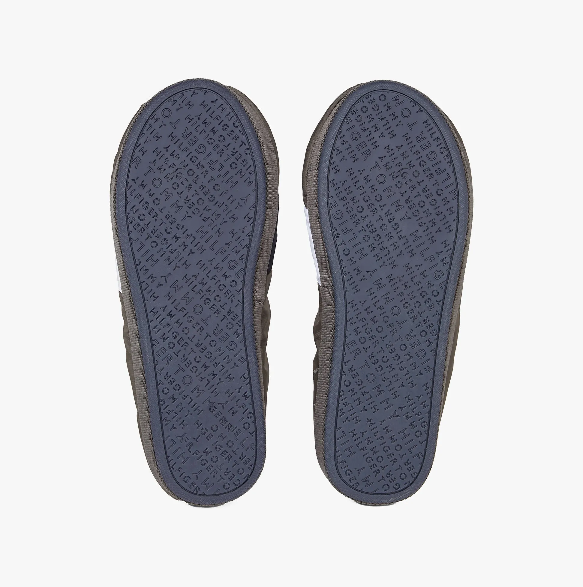 Tommy Hilfiger NYLON FLAG Mens Mule Slippers Shady Stone