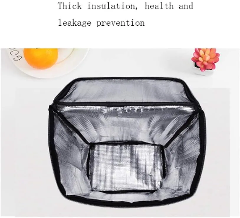 Utility Shopping Cart Aluminum Foil Tin Insulation Trolley Bag Handbag Shopping Bag Wheels Woman Elder Folding Shopping Cart Portable Grocery Cart to Save Space (Color : A)
