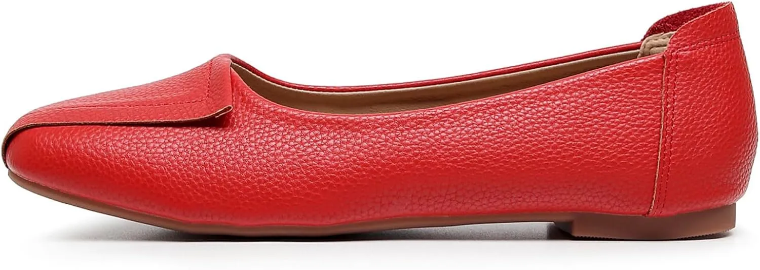 VenusCelia Women's Plain Dance Flat Shoe