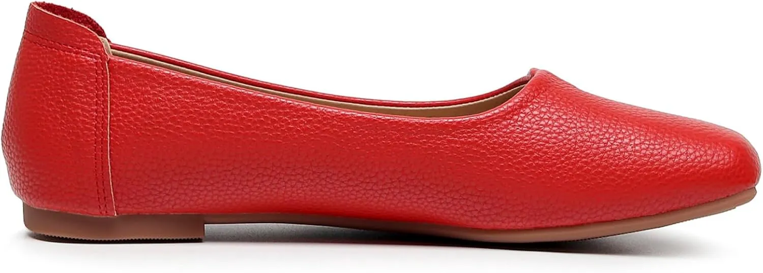 VenusCelia Women's Plain Dance Flat Shoe