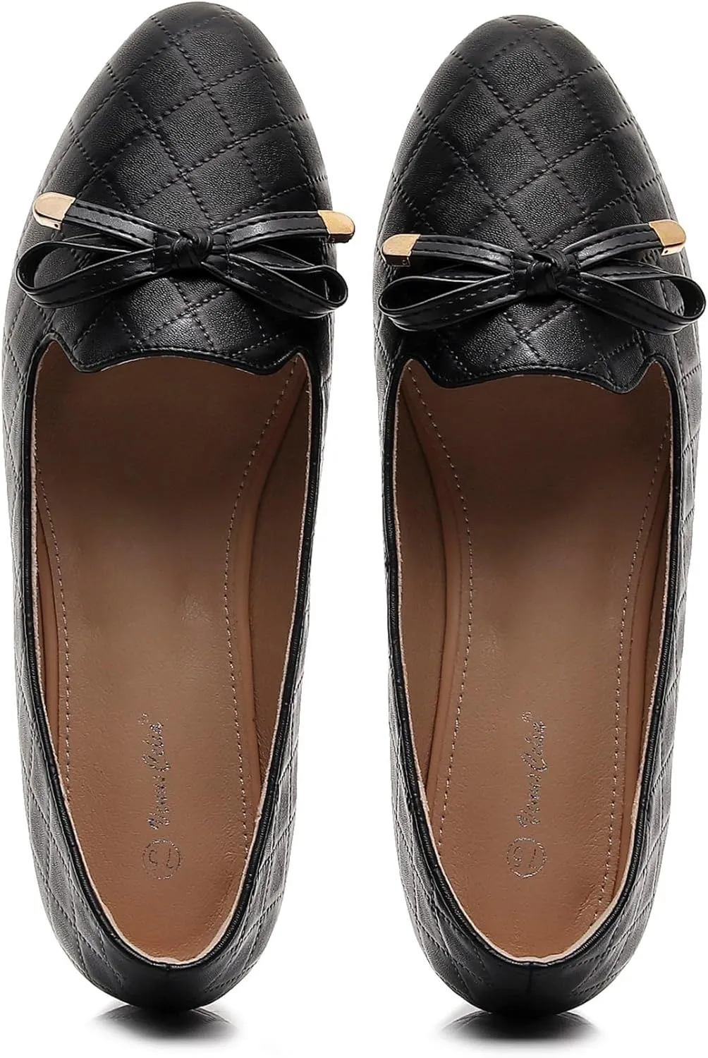 VenusCelia Women's Serenity Bow Flat Shoe