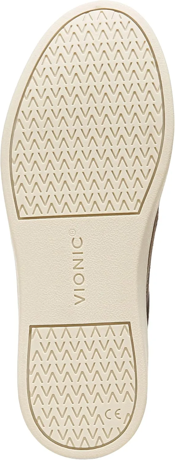 Vionic Women's Essence Mayra Suede Fashion Sneaker- Supportive Casual Shoes That Includes a Built-in Arch Support Orthotic Footbed That Corrects Pronation and Helps Heel Pain, Sizes 5-12