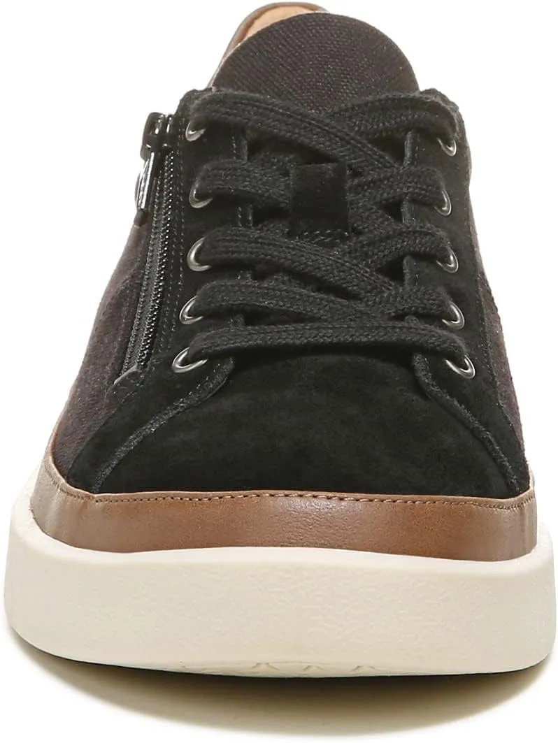 Vionic Women's Essence Mayra Suede Fashion Sneaker- Supportive Casual Shoes That Includes a Built-in Arch Support Orthotic Footbed That Corrects Pronation and Helps Heel Pain, Sizes 5-12