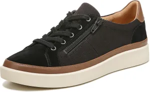Vionic Women's Essence Mayra Suede Fashion Sneaker- Supportive Casual Shoes That Includes a Built-in Arch Support Orthotic Footbed That Corrects Pronation and Helps Heel Pain, Sizes 5-12