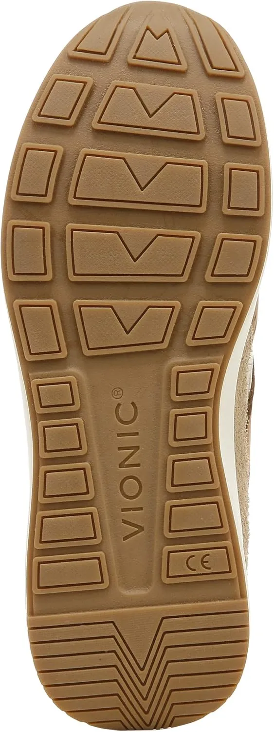 Vionic Women's Fashion Sneaker Nova – Comfortable Lace Up That Includes a Built-in Arch Support Insole That Helps Correct Pronation and Alleviate Heel Pain Caused by Plantar Fasciitis, Medium Width