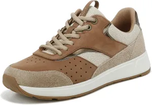 Vionic Women's Fashion Sneaker Nova – Comfortable Lace Up That Includes a Built-in Arch Support Insole That Helps Correct Pronation and Alleviate Heel Pain Caused by Plantar Fasciitis, Medium Width