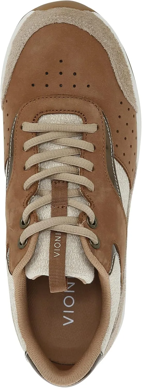 Vionic Women's Fashion Sneaker Nova – Comfortable Lace Up That Includes a Built-in Arch Support Insole That Helps Correct Pronation and Alleviate Heel Pain Caused by Plantar Fasciitis, Medium Width
