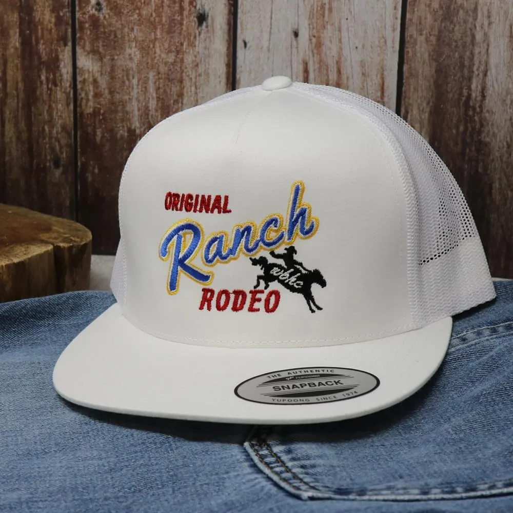 WHISKEY BENT HAT CO. Original Ranch Rodeo Adjustable Meshback Trucker Snapback Hats