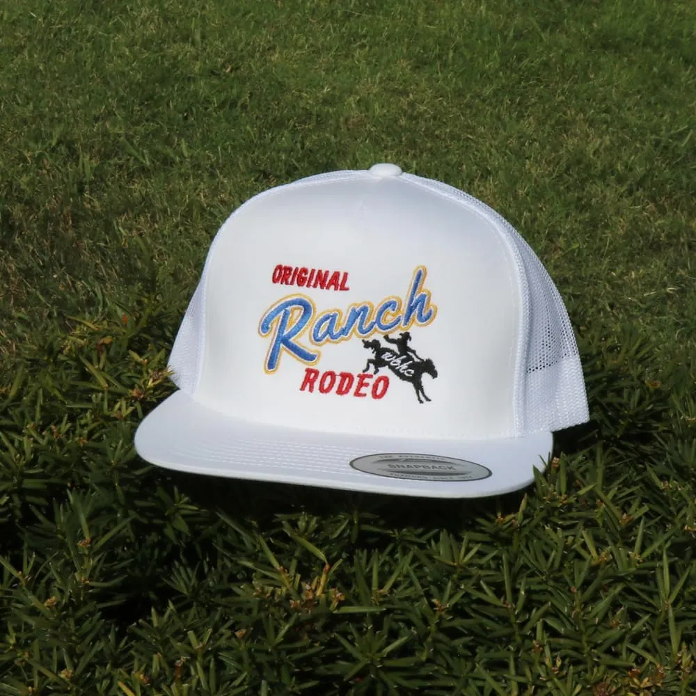 WHISKEY BENT HAT CO. Original Ranch Rodeo Adjustable Meshback Trucker Snapback Hats