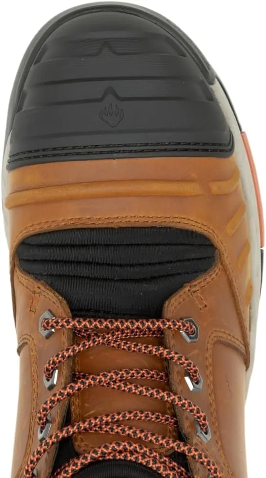 WOLVERINE Men's DuraShocks Torque Waterproof CarbonMax 6" Construction Boot