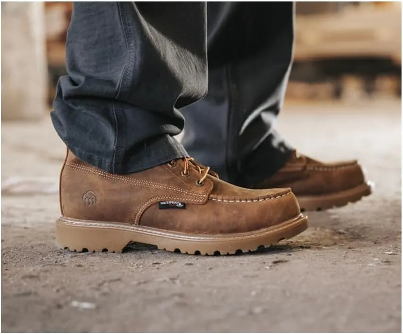 Wolverine Men's Floorhand Moc Toe 6 " Waterproof Boot
