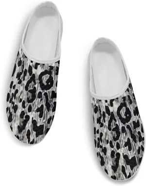 Women's Backless Walking Sneakers Slip-on Mule Shoes Closed Toe Slippers Lightweight Anti Skid Footwear