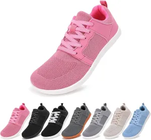 Womens Barefoot Shoes Wide Toe Walking Shoes Minimalist Zero Drop Shoes Breathable Trail Running Sneakers