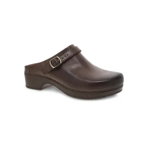 Women's Berry Brown Milled Burnished