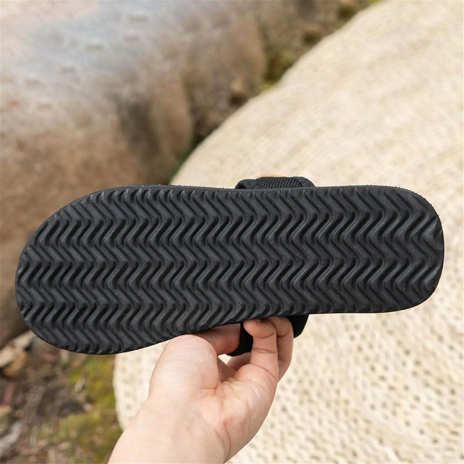 Womens Mesh Sandals 2025 Trendy Hollow Slide Sandals Orthopedic Shoes Breathable Casual Extra Wide Slippers Flat Shoe