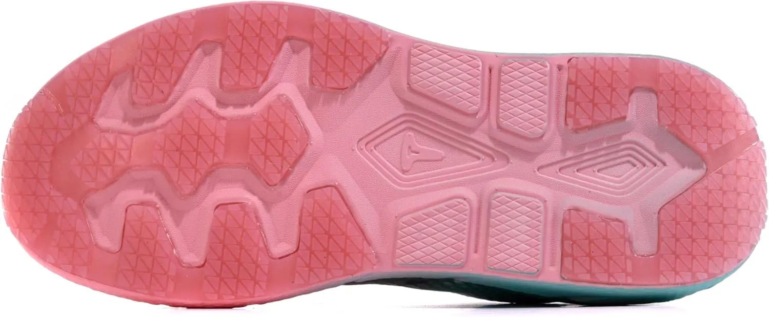 Women's Road Running Shoes Athletic Non-Slip Sole Walking Sneaker Lightweight Supportive Mesh Colorful Trail Tennis Shoes