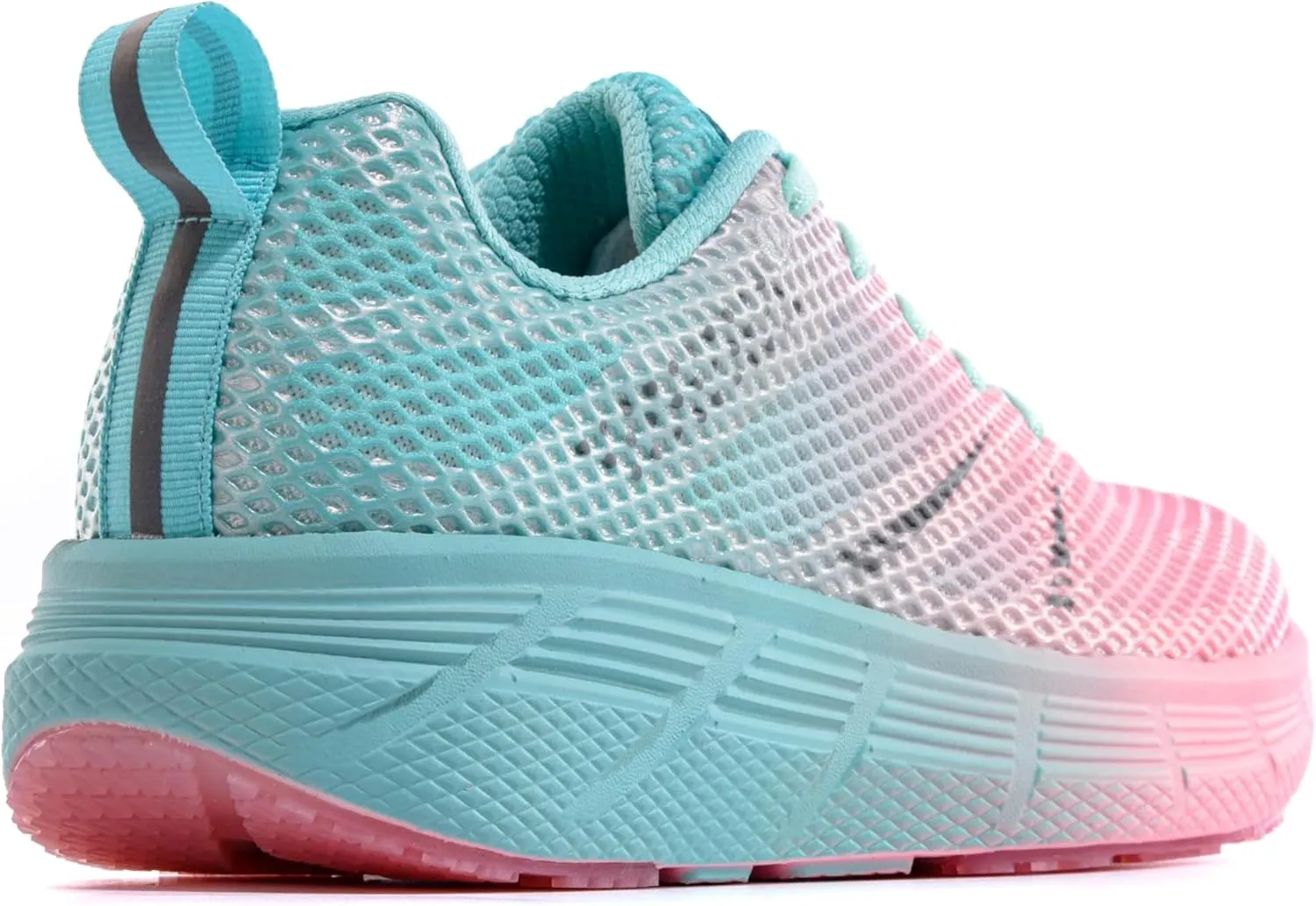 Women's Road Running Shoes Athletic Non-Slip Sole Walking Sneaker Lightweight Supportive Mesh Colorful Trail Tennis Shoes