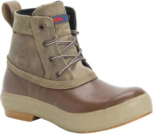 Xtratuf Women's 6in Casual Over-The-Ankle Waterproof Slip-Resistant Arch Support Leather Legacy Lace Boots
